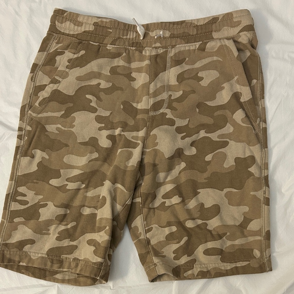 Old Navy Boy’s Tan Camouflage Athletic Shorts